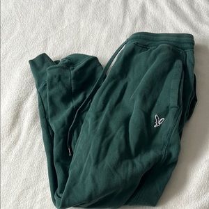 American Eagle Outfitters Green Sweatpants Comfortable Cotton Blend